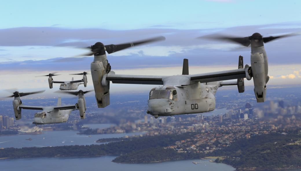 MV-22B: Το «άγνωστο» όπλο των Osprey των Πεζοναυτών – Ποιο είναι