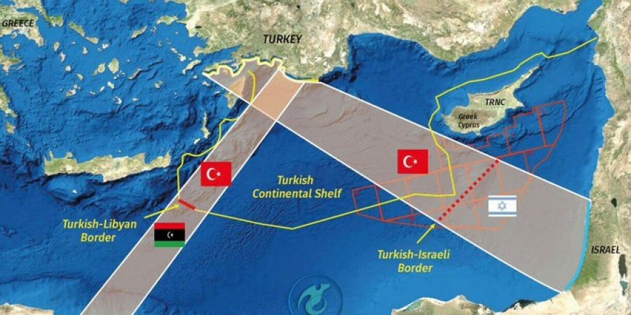 Λύση τύπου Πολωνίας προτείνει η Άγκυρα στο Τελ Αβίβ για μεταξύ τους ΑΟΖ: Προσφέρουν μέρος των θαλάσσιων κυπριακών ζωνών