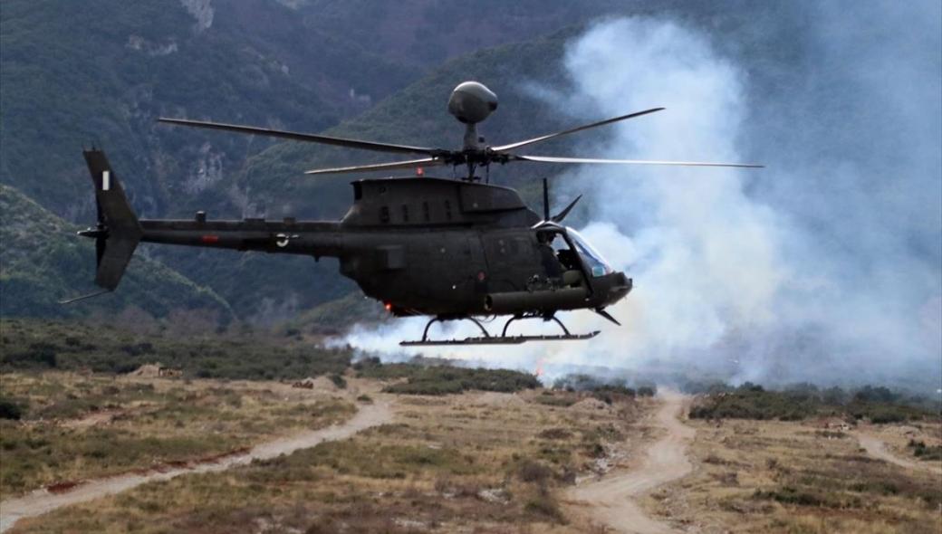 Στην κορυφή του Ολύμπου   τα  OH-58 Kiowa Warrior της Αεροπορίας Στρατού