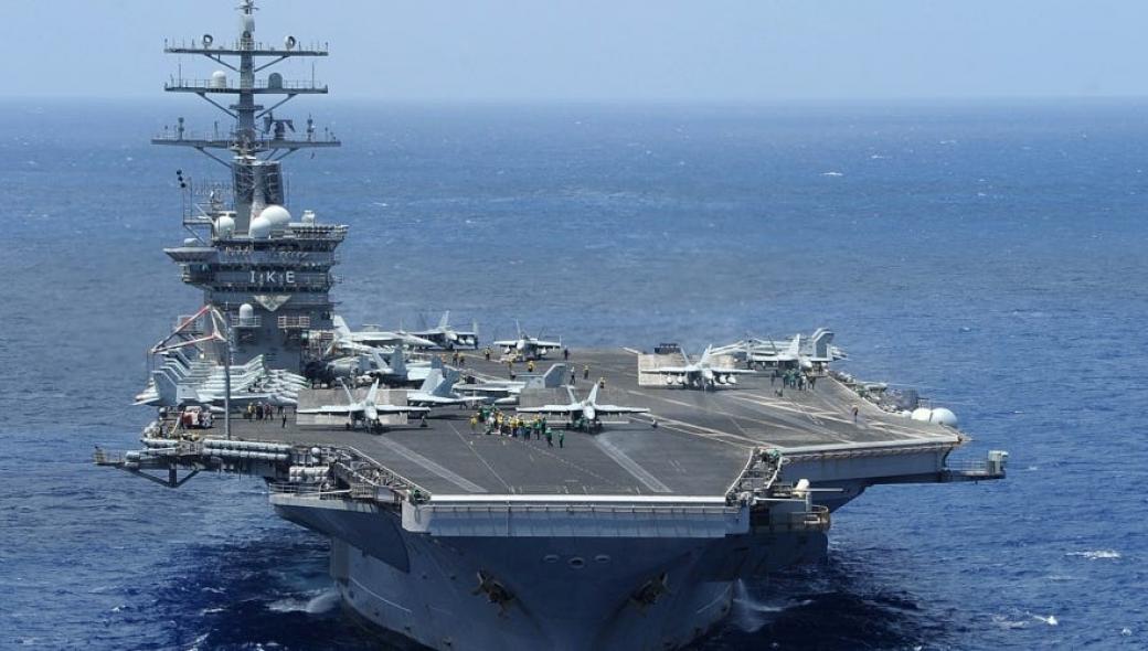 USS Eisenhower: Tο αμερικανικό αεροπλανοφόρο που θα βρεθεί στο Αιγαίο