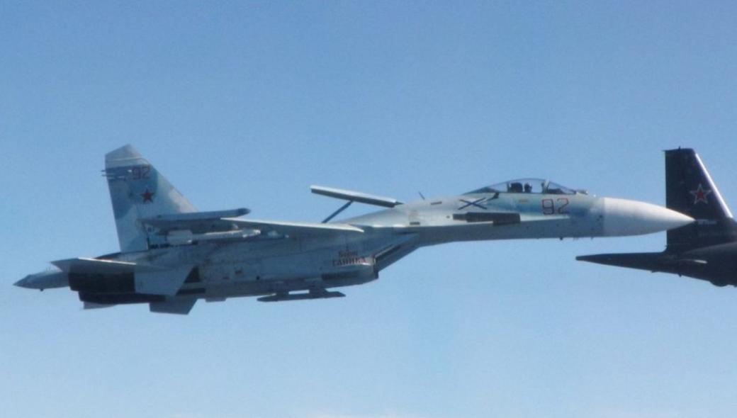 Συνάντηση βρετανικών Eurofighter και ρωσικών Su-27 στη Βαλτική