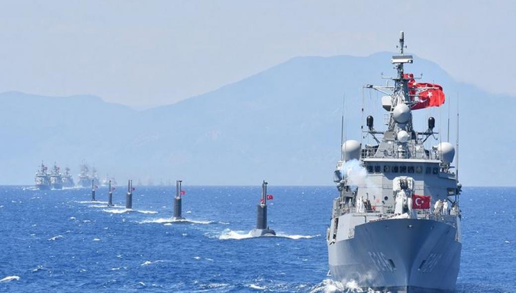 Νέα παράνομη τουρκική NAVTEX για άσκηση με πραγματικά πυρά μεταξύ Ρόδου και Κύπρου