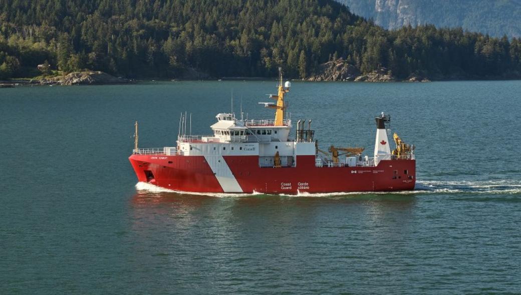 Παράδοση του τρίτου OSFV CCGS John Cabot στον Καναδά