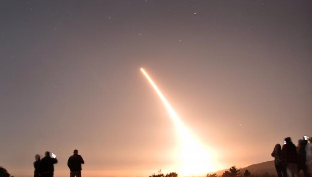 Δοκιμή διηπειρωτικού πυραύλου Minuteman III από τις ΗΠΑ