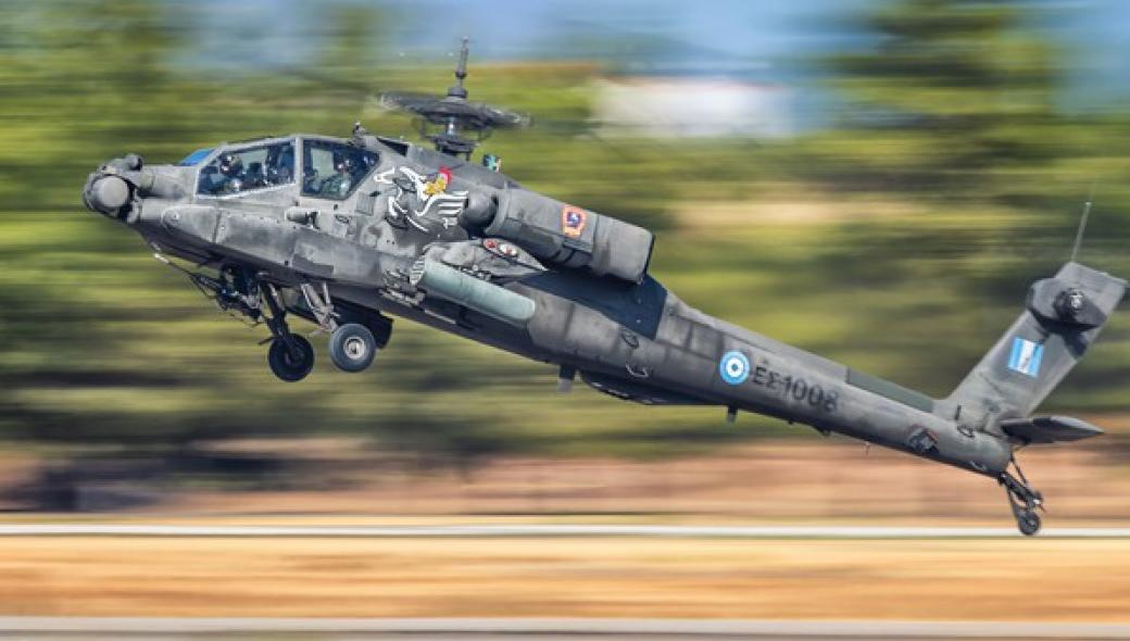 AH-64DHA Apache: Εκπληκτικό  βίντεο μέσα από το πιλοτήριο του «ινδιάνου» της ΑΣ