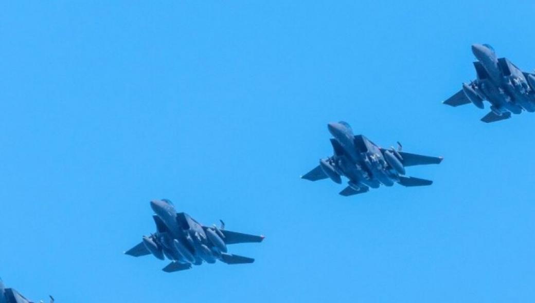 F-15 της USAF μαζί με F-4 της ΠΑ μαζί για την Poseidon Rage (βίντεο)