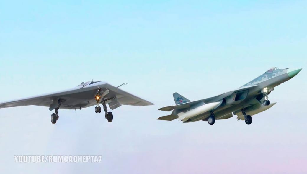 Ρωσική Αεροπορία: Su-57 και S-70 μαζί  – Συγκρίνοντας τις διαστάσεις τους