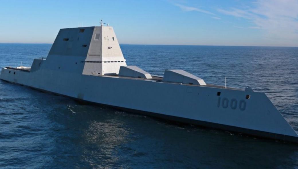 Σε άθλια κατάσταση εμφανίστηκε το stealth «USS Zumwalt»: Ήταν σκουριασμένο!