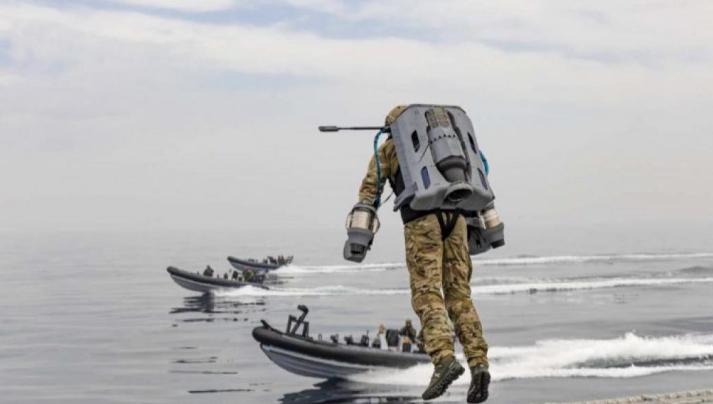 Άσκηση των Βρετανών με Jetpack! – Ακριβώς όπως στο James Bond «Thunderball»