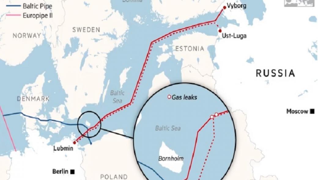 Δολιοφθορά αγωγών Nord Stream 1 και 2: «Ο αγγλο-αμερικανικός άξονας είναι αυτός που επωφελείται»