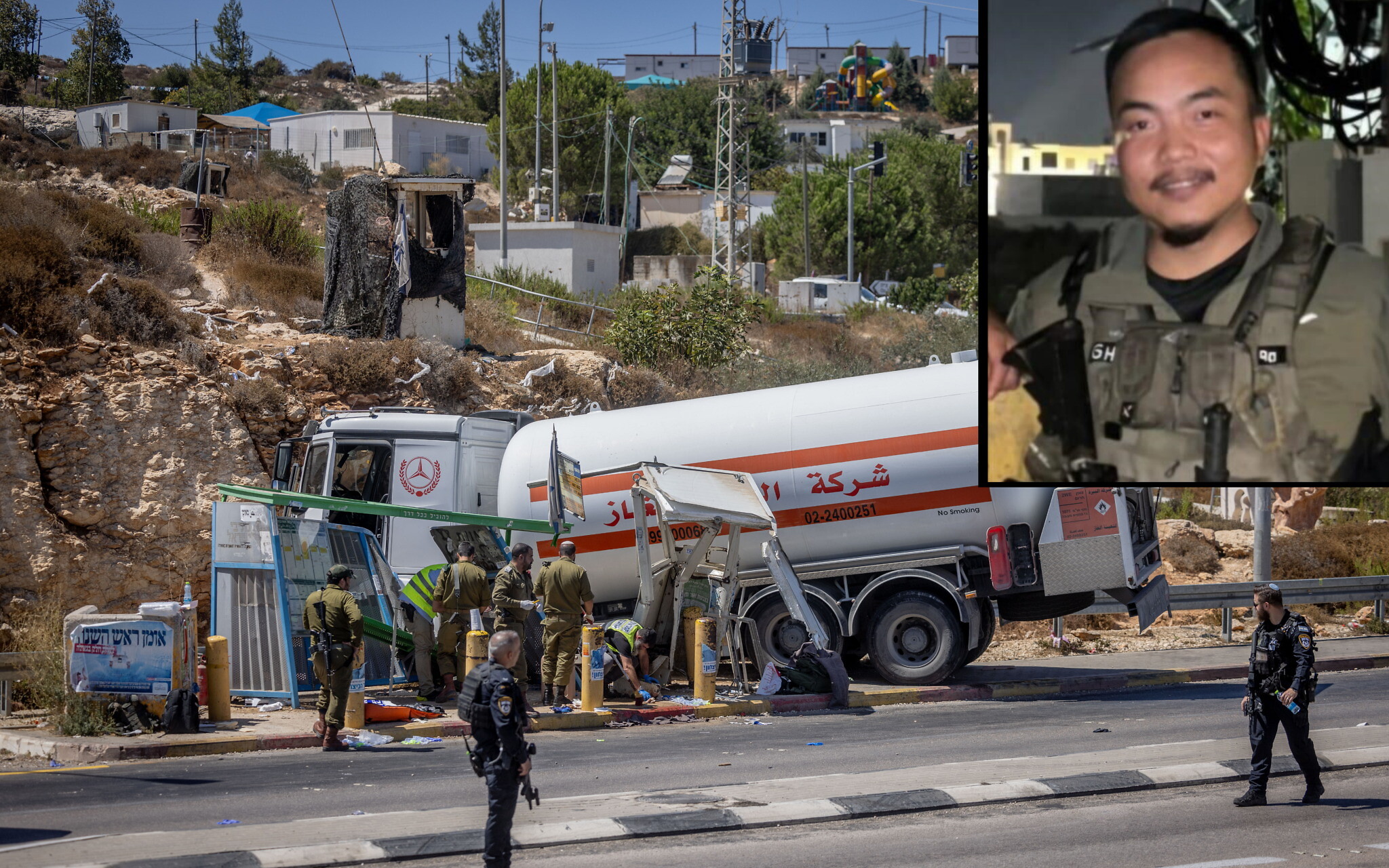 Φρικτός θάνατος Ισραηλινού στρατιώτη σε φυλάκιο πόλης της Δυτικής Όχθης: Τον έλιωσε βυτιοφόρο! (βίντεο)